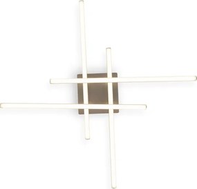 Brilagi - Plafonieră LED STRIPES, 37W, 230V, argintie