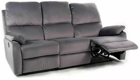 Canapea extensibila Spencer 3 velvet gri Blu14