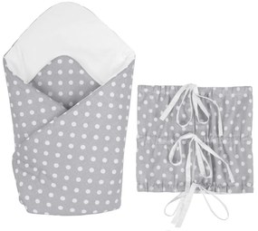 Bellatex Înveliș pentru copii cu buline gri , 75 x75 cm