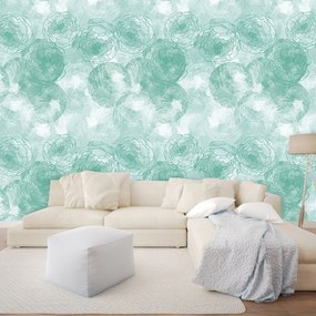 Fototapet - Florile turcuaz (152,5x104 cm)