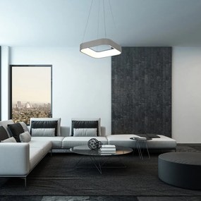 Pendul LED cu telecomanda design modern Adeline, 45x45cm 3927 RX