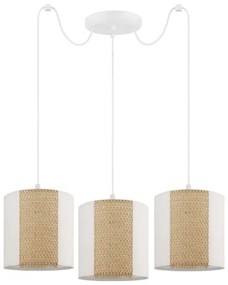 Eglo 43403 - Lustră pe cablu ARNHEM 3xE27/40W/230V