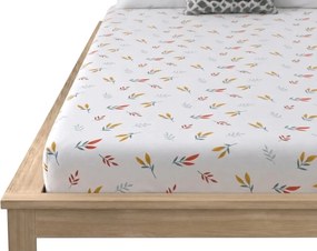 Cearsaf din microfibra VELIORA alb 90x200 cm