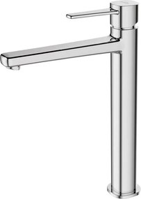Baterie lavoar inalta Invena Glamour crom