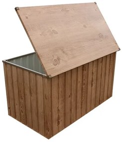 Duramax Cutie de depozitare pentru grădină maro,134 x 74 cm