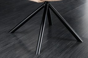 Set de 2 scaune pivotante BIG GEORGE sampanie bej