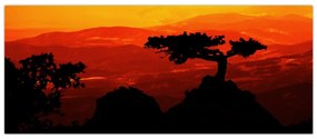 Tablou -Apus de soare (120x50 cm)