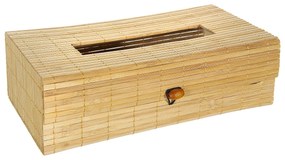 Suport din bambus pentru servetele.26x14x9 cm