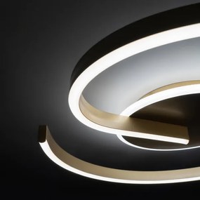 Brilagi - Plafonieră LED dimabilă SPIRAL LED/56W/230V 3000/4000/6000K + telecomandă