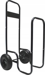 Cărucior de transport pentru lemne de foc