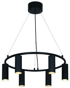 Candelabru Design Scandinav Minimalist, 6xGU10, Vico negru