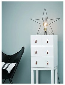 Decorațiune luminoasă de Crăciun neagră Asterix – Markslöjd