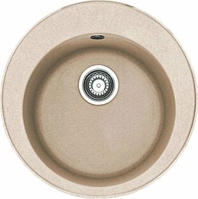 Chiuveta bucatarie compozit Franke Rotondo Avena 51 cm finisaj bej mat