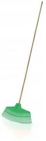 Grebla pentru frunze, gradina, coada lemn, 46x165 cm, Focus
