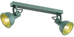 Spot LENORA 2xE14/7W/230V verde Argon 7174