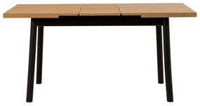 Set mobilier sufragerie Duvasa 21 (negru) (pentru 4 persoane). 1093791