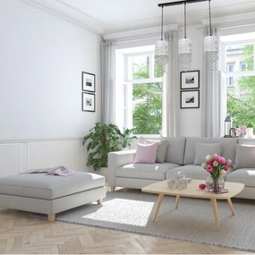 Lustră pe cablu ALMERIA 3xE27/60W/230V