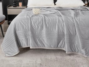 Pilota de vara racoritoare CELIA, gri Dimensiune: 140 x 200 cm