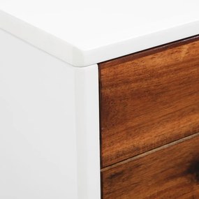 245737 vidaXL Comodă TV Lemn masiv de salcâm 120x35x45 cm