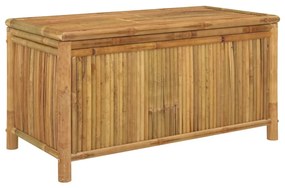 319876 vidaXL Cutie de depozitare de grădină, 110x52x55 cm, bambus