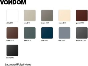 Ghiveci plante design decorativ modern interior / exterior CUBE mini 18x18x18cm