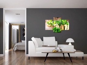 Tablou cu menta proaspătă (90x60 cm)