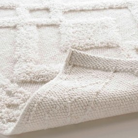 Covoraș de baie alb 50x80 cm Gladis – douceur d'intérieur