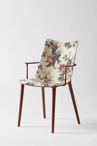 Scaun HHH tapitat stofa, varianta multipla - Kartell Culoare: Vin / Dragonstone