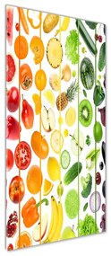 Tablou sticlă Fructe si legume
