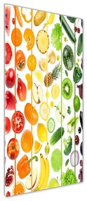Tablou sticlă Fructe si legume