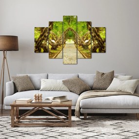 Tablou - Tunel viu din plumeria (150x105 cm)