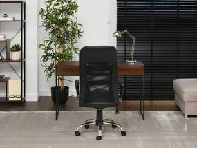 Scaun Olino (negru + crom). Promo -9%. 1110526