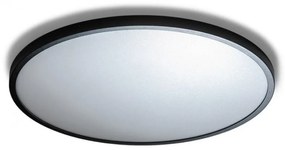 Lustra / Plafoniera LED design slim MALTA R 60 3000K neagra