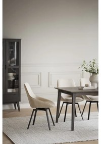 Scaune de dining bej 2 buc. Alison – Rowico