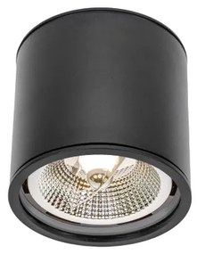 Spot pentru baie CHLOE AR111 1xGU10/12W/230V IP65 negru rotund