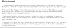 Lustra, Pendul design minimalist modern Dynamics negru