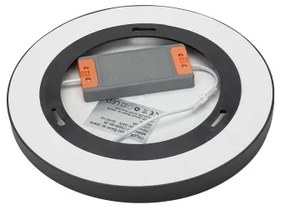 ITALUX PLF-75689-BK-3K - Plafonieră LED RIBERIO LED/30W/230V 3000K negru