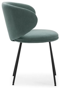 Set de scaune de sufragerie verde 2 buc. tapițat Rush – Marckeric