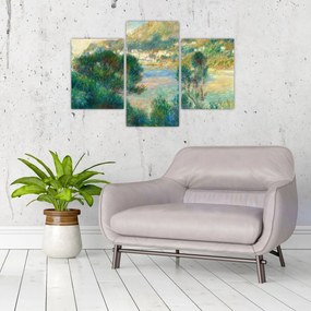 Tablou - Auguste Renoir, View of Monte Carlo from Cap Martin, reproducere (90x60 cm)