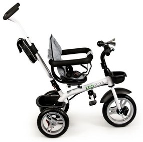 Tricicletă copii cu scaun rotativ GRAY