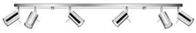 Sollux Lighting Ring lampă de tavan 6x40 W crom SL.0732