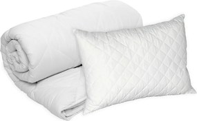 Set Alcam, perna microfibra 50x70 cm si pilota matlasata 140x200 cm