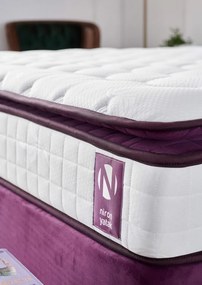 Saltea Ortopedica Purple, 120x200 cm, Topper Inclus