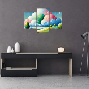 Tablou - Peisaj cu nor (90x60 cm)