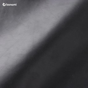 Fotoliu din piele ecologică Zuiver Feston, negru