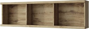 Raft DOORSET 135, stejar navarra, PAL laminat, 135x38x25 cm