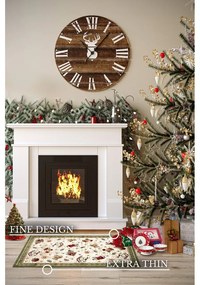 Covor verde din amestec de bumbac 50x80 cm cu model de Crăciun Toy's Delight Green Christmas – Villeroy&amp;Boch