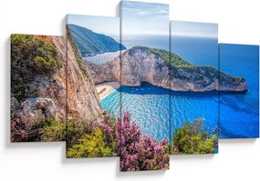 Tablou - Plaja Navagio, Grecia (150x105 cm)