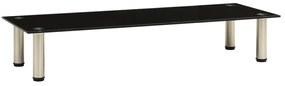 322767 vidaXL Suport TV, negru, 100 x 35 x 17 cm, sticlă securizată