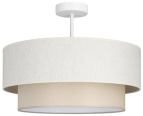 Lustru aplicat NATIA 1xE27/60W/230V crem